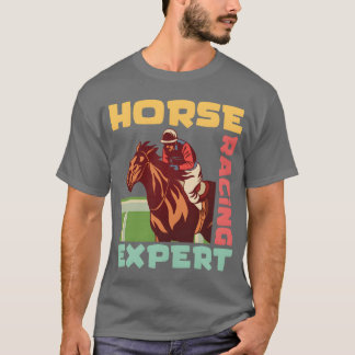 Camiseta Cavalo Corrida Epert Horseback Cavalo Ride Cavalo