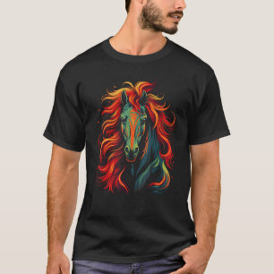 Camiseta Cavalo Criador Natal Amantes de Cavalos Gif de Nat