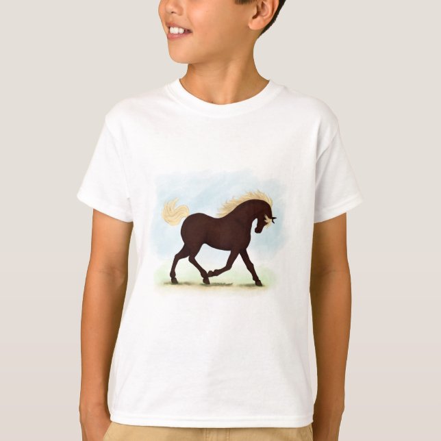 Camiseta Cavalo da Montanha Rochosa (Frente)