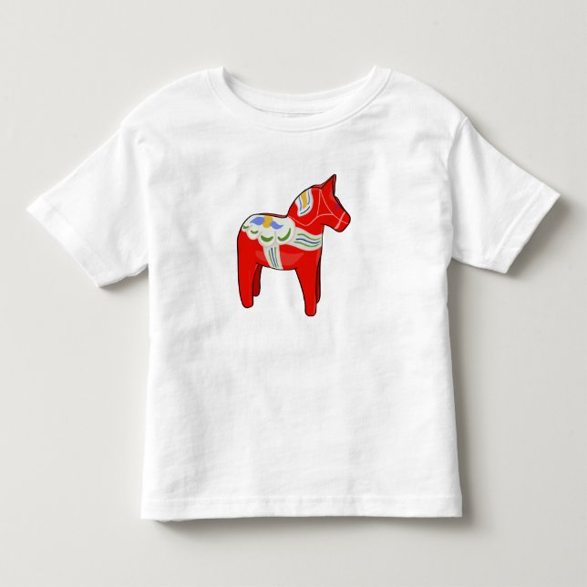 Camiseta Cavalo dalecarliano (Frente)