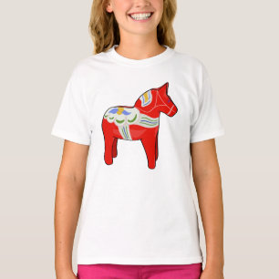 Camiseta Cavalo Dalecarliano