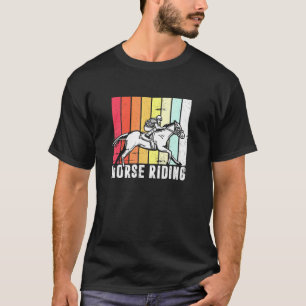Camiseta Cavalo das Mens Andando para Teia Lendária do Cava