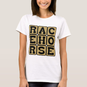 Camiseta Cavalo de corrida, Atleta Equestre