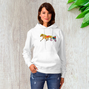 Camiseta Cavalo de Corrida de Harness e Motorista