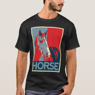 Camiseta Cavalo de corrida engraçado T Cavalo de corrida en