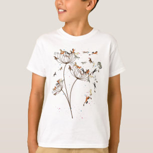 Camiseta Cavalo De Dandelion Para Cavalos De Sobrevivência