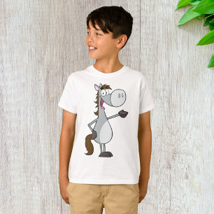 Camiseta Cavalo de Desenho Animado