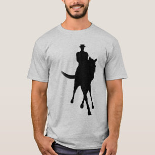 Camiseta Cavalo De Dressagem E Meia Passagem De Cavalo