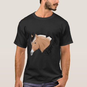 Camiseta Cavalo De Fjord Norueguês Para Cavaleiro De Fjords