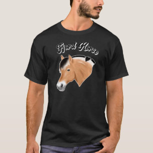 Camiseta Cavalo De Fjoro Norueguês Para Cavalos De Cavalo N
