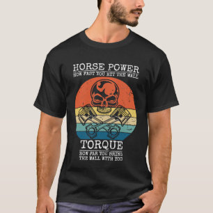 Camiseta Cavalo de Força Torque Explicado Caminhoneiro Corr