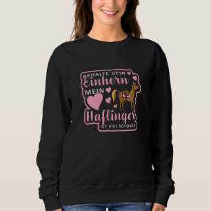 Camiseta Cavalo De Haflinger Para Cavalo De Raparigas Rider