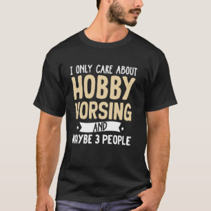 Camiseta Cavalo de Hobby - Cuide do Cavalo de Hobby e Talve