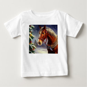 Camiseta Cavalo de Natal 1