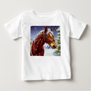 Camiseta Cavalo de Natal 3