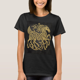 Camiseta Cavalo de Oito Pernas Sleipnir Mitologia Nórdica D