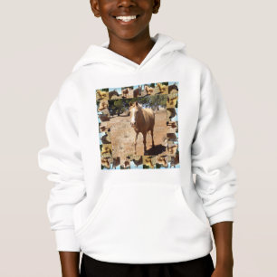 Camiseta Cavalo De Palomino Bordado Com Cavalos De Palomino