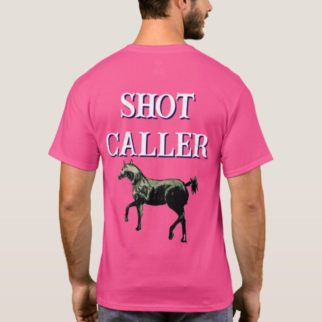 Camiseta Cavalo de quem dá as ordens (Verso)