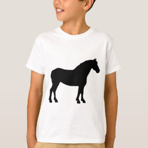 Camiseta Cavalo de Rascunho (preto)