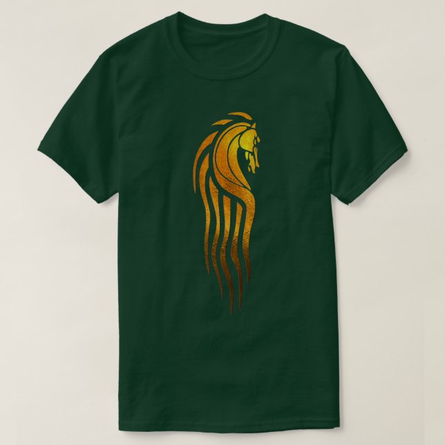 Camiseta Cavalo de Rohan 1 (Frente do Design)