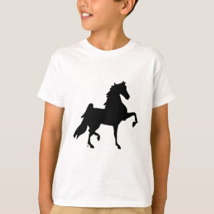 Camiseta Cavalo de Saddlebred do americano