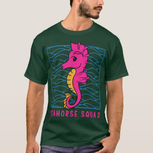 Camiseta Cavalo de Seda-Esquadra Mar Animal Oceano Ártico C