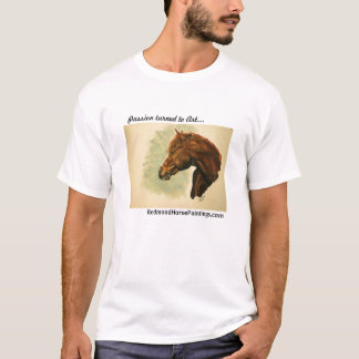 Camiseta Cavalo de um quarto