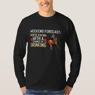Camiseta Cavalo Derby Horse Betting Race Horser Proprietári