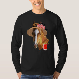 Camiseta Cavalo Derby Riding Rider Jockey Rancher Horseman