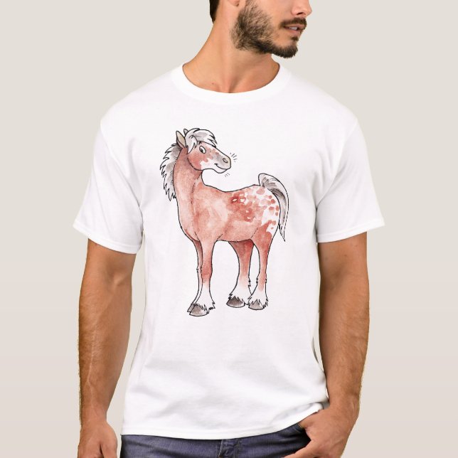 Camiseta Cavalo do Appaloosa (Frente)