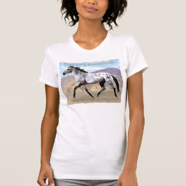 Camiseta Cavalo do Appaloosa da liberdade