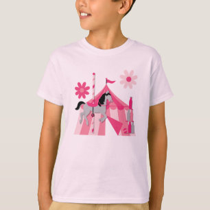 Camiseta Cavalo do carrossel da tenda de circo