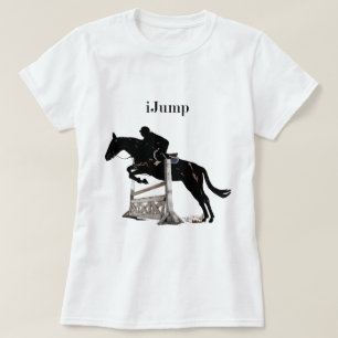 Camiseta Cavalo do iJump do divertimento