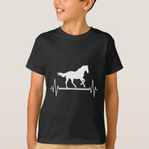 Camiseta Cavalo do trevo do trevo do cavalo, cavaleiro, cav