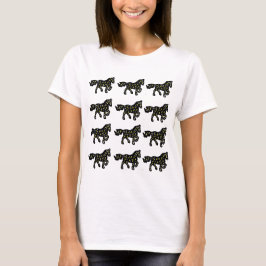 Camiseta Cavalo do Zodíaco Chinês Galáxia – Cavalo Cósmico