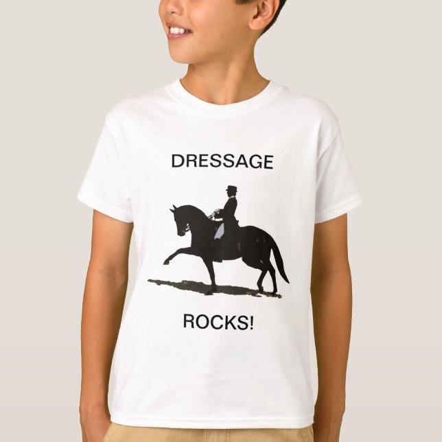 Camiseta Cavalo e Cavalo de Dresagem (Frente)