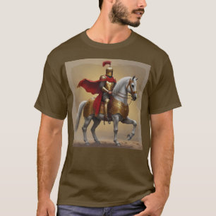 Camiseta Cavalo e Cavalo Medievais