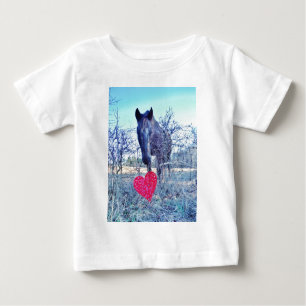 Camiseta Cavalo e Coração