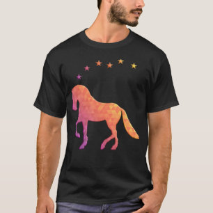 Camiseta Cavalo e Estrelas - Escola de Cavaleiros Geométric