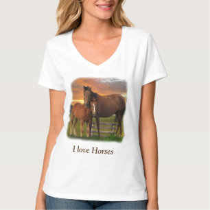 Camiseta Cavalo e pônei