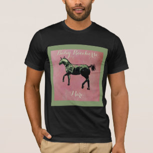 Camiseta cavalo em ação