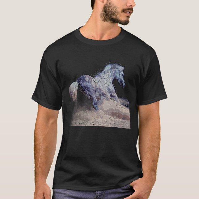 Camiseta Cavalo em Ação (Frente)