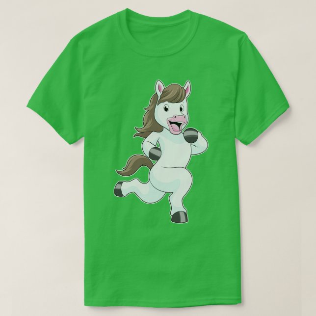 Camiseta Cavalo em Corrente (Frente do Design)