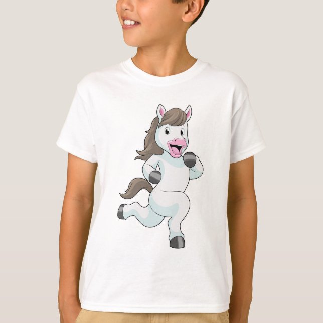 Camiseta Cavalo em Corrente (Frente)