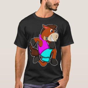 Camiseta Cavalo em Corrida