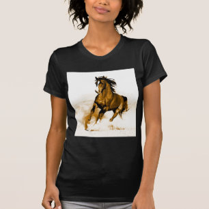 Camiseta Cavalo em Execução