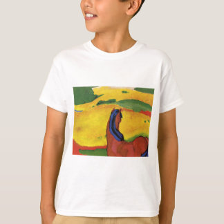 Camiseta Cavalo em uma paisagem por Franz Marc