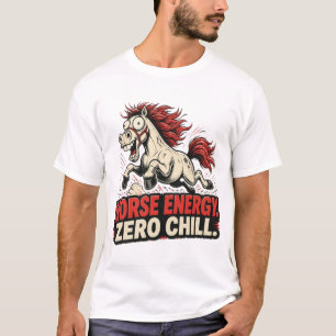 Camiseta Cavalo Energia. Zero Respeito