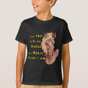 Camiseta Cavalo Engraçado