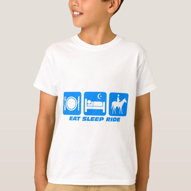 Camiseta Cavalo engraçado (Frente)